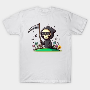 Death sticker skeleton T-Shirt